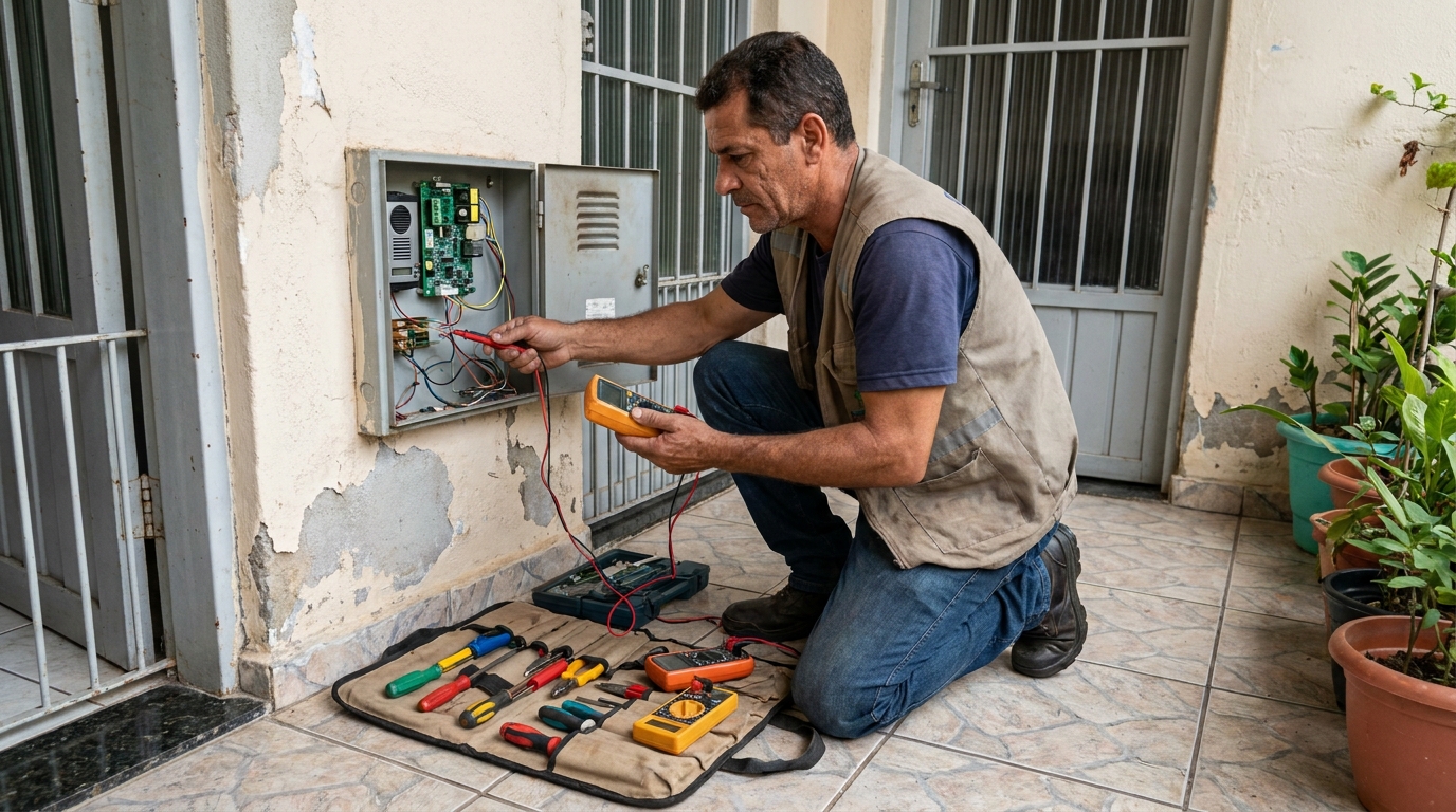 Conserto de interfone profissional em Barueri‑SP