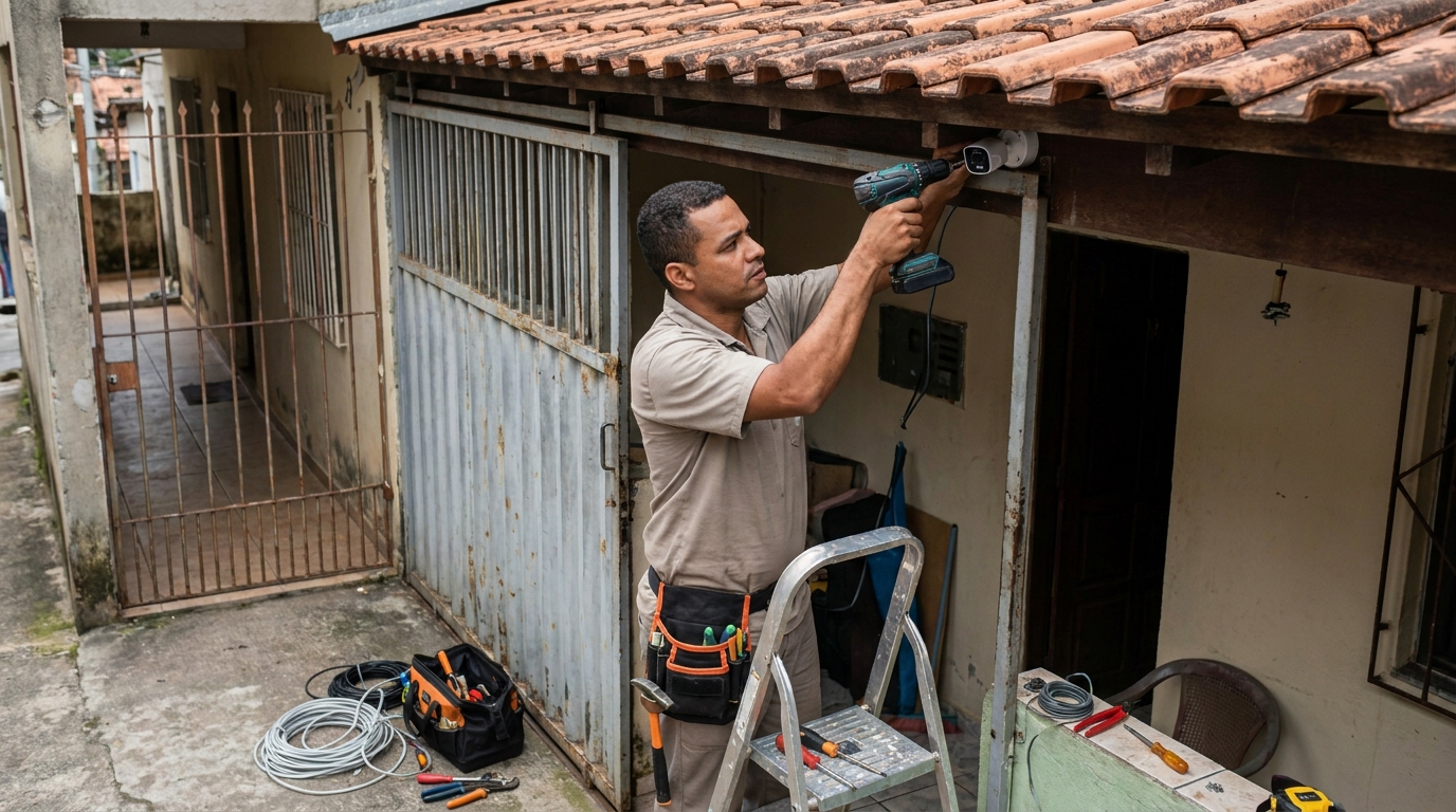 Instalação de Câmeras de Segurança perto de mim em Barueri‑SP