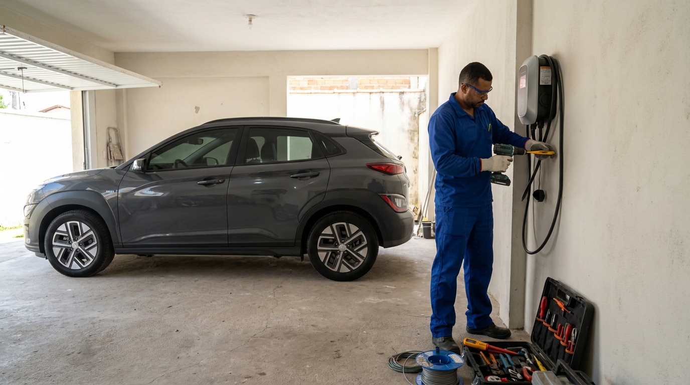 Instalação de Carregador de Carro Elétrico perto de mim em Barueri‑SP