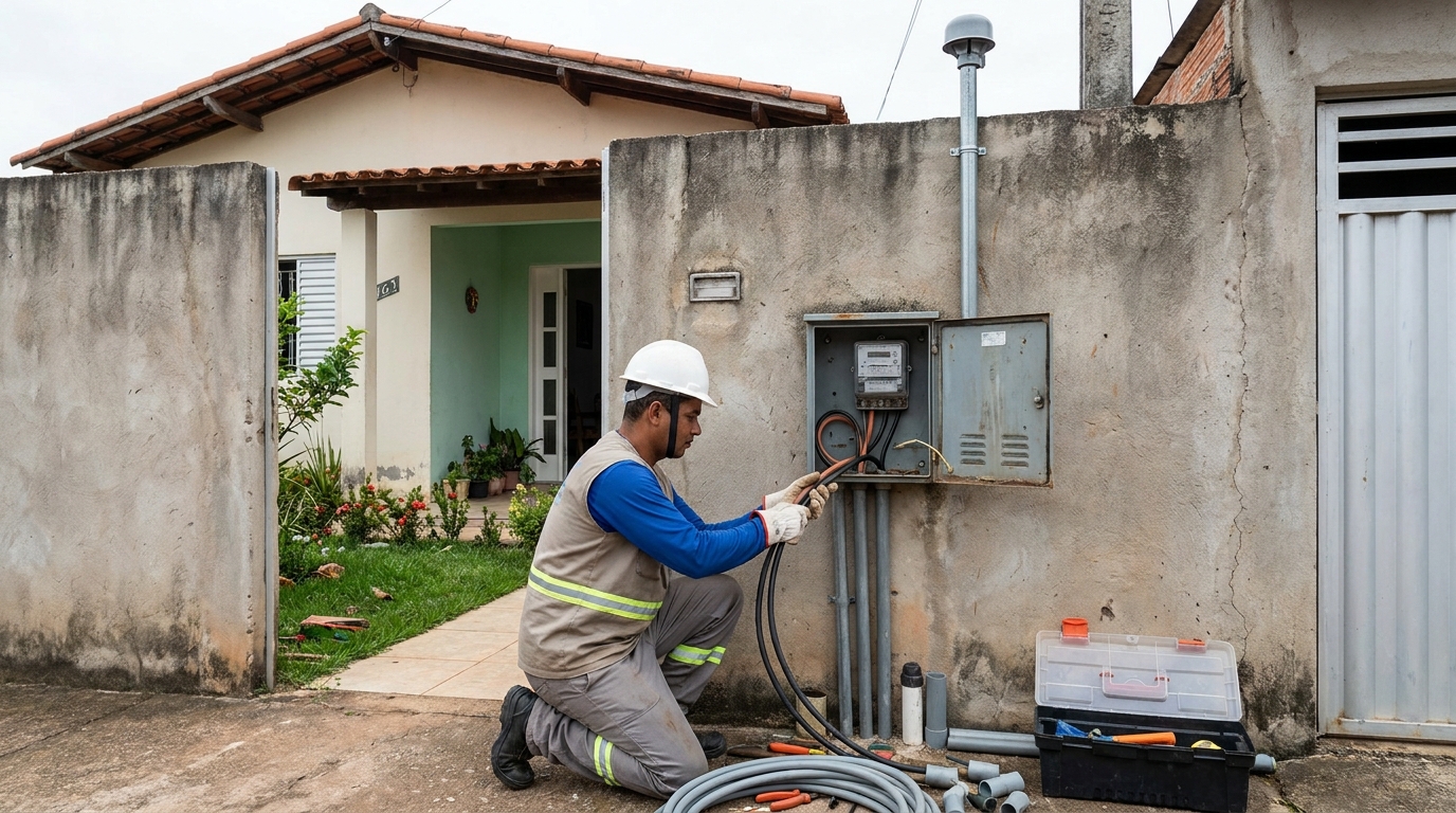 Instalacao de padrao de energia em Barueri‑SP