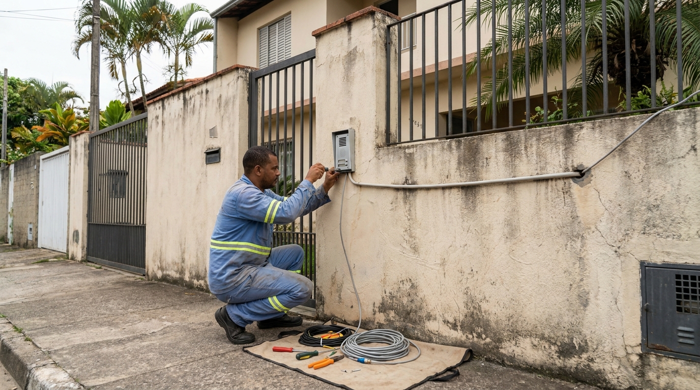 Instalacao de video porteiro em Barueri‑SP